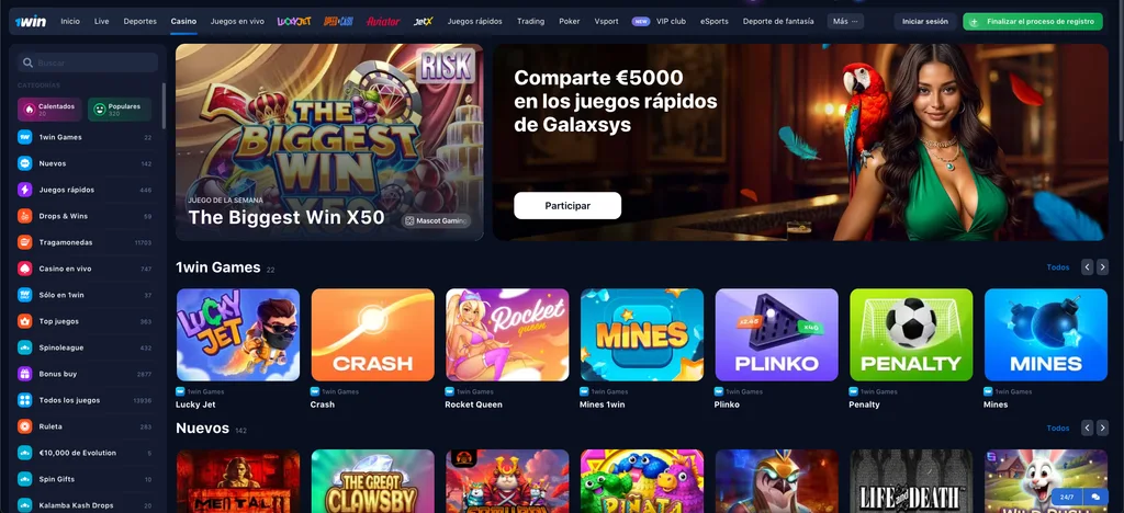 1win Casino Chile